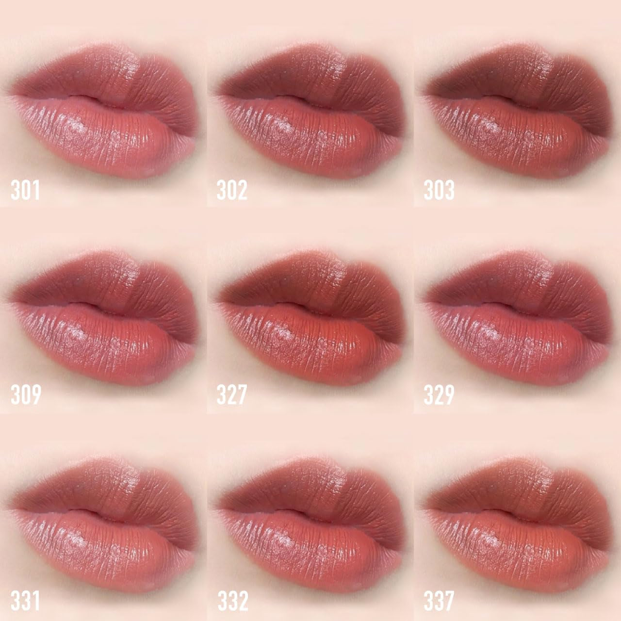 Matte Vegan Lipstick with Creamy Satin Finish, Burnt Sienna with a Rosy Orange Twist and Brownish Color -CRUSH on YOU (302-Close to You) by